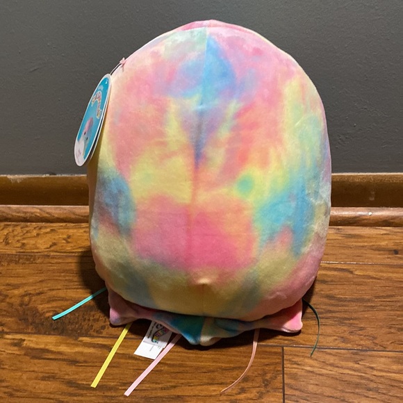 BRAND NEW SQUISHMALLOW 11” TIE DYE JELLYFISH! YEAR 2021. NWT. - Picture 6 of 9
